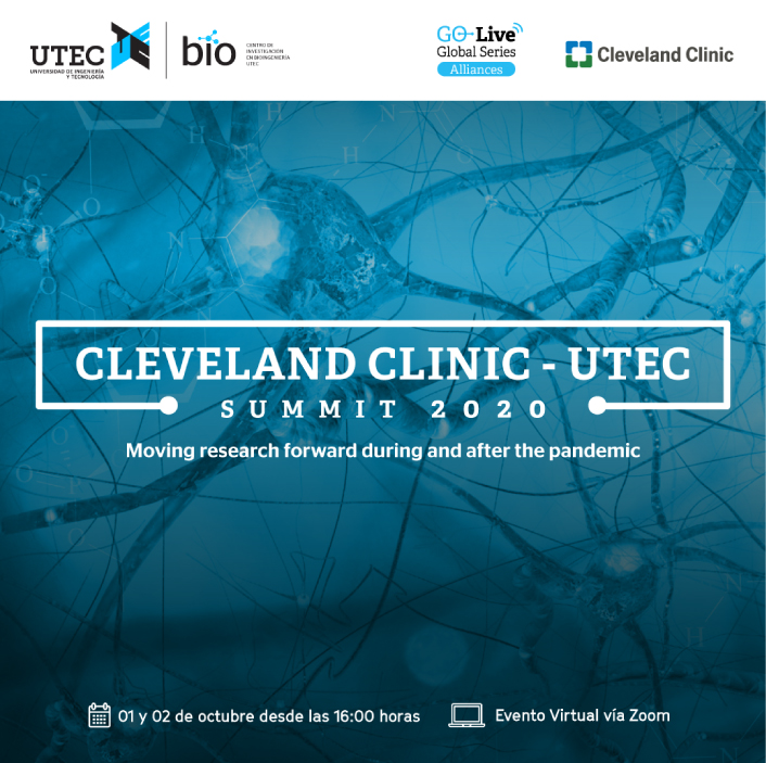Cleveland Clinic – UTEC Summit 2020 – “Moving research forward during and after the pandemic”