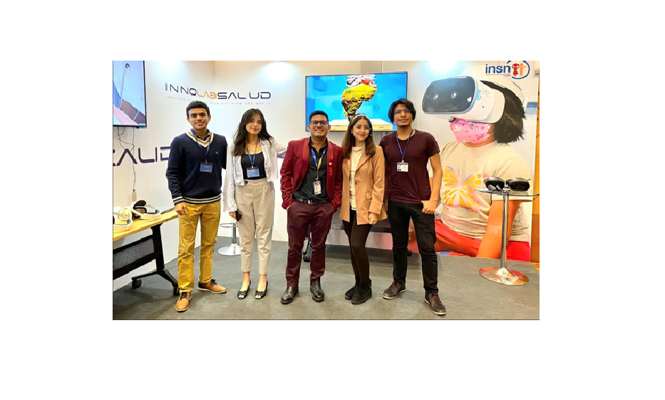 Bioengineering student participates in InnoLabSalud fair organized by the INSN