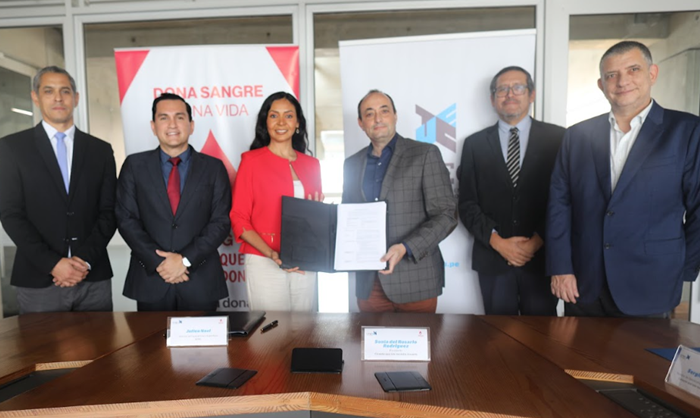 UTEC signs agreement with ONG  “Corazón que late, necesita donante”