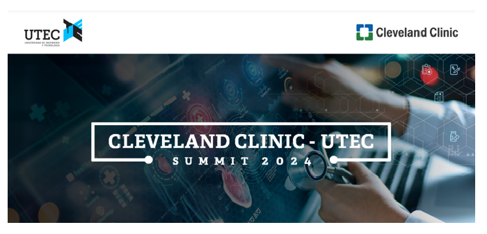Participa del Desafío Cleveland Clinic – UTEC Summit 2024 y viaja a Cleveland !